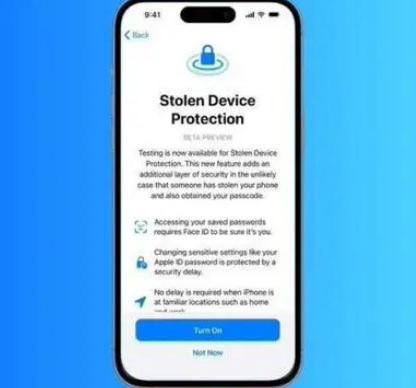 大兴安岭苹果授权维修店分享被盗设备保护功能开启方法 