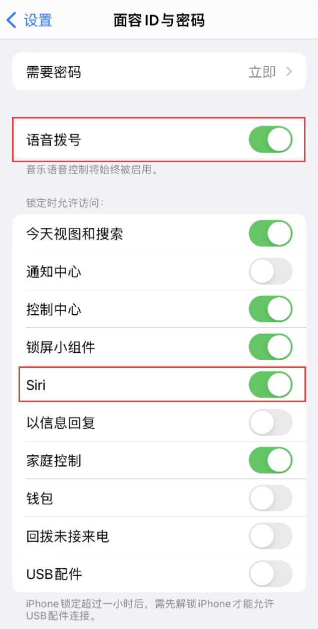 大兴安岭苹果维修网点分享不解锁 iPhone 的情况下通过 Siri 拨打电话的方法 