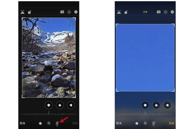 大兴安岭苹果手机维修分享iPhone手机如何使用裁剪功能隐藏照片 