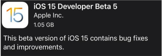 大兴安岭苹果手机维修分享如何升级到iOS15.0 beta5 
