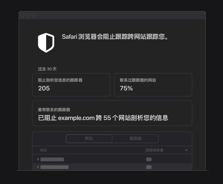 大兴安岭苹果手机维修分享如何在 Safari 浏览器中查看和打开隐私报告 